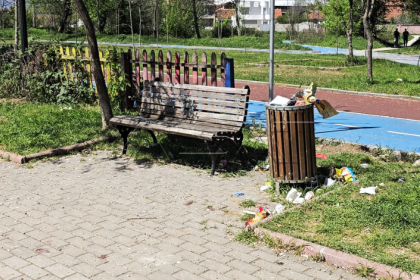 Parku i qytetit Kumanovë, foto Alsat