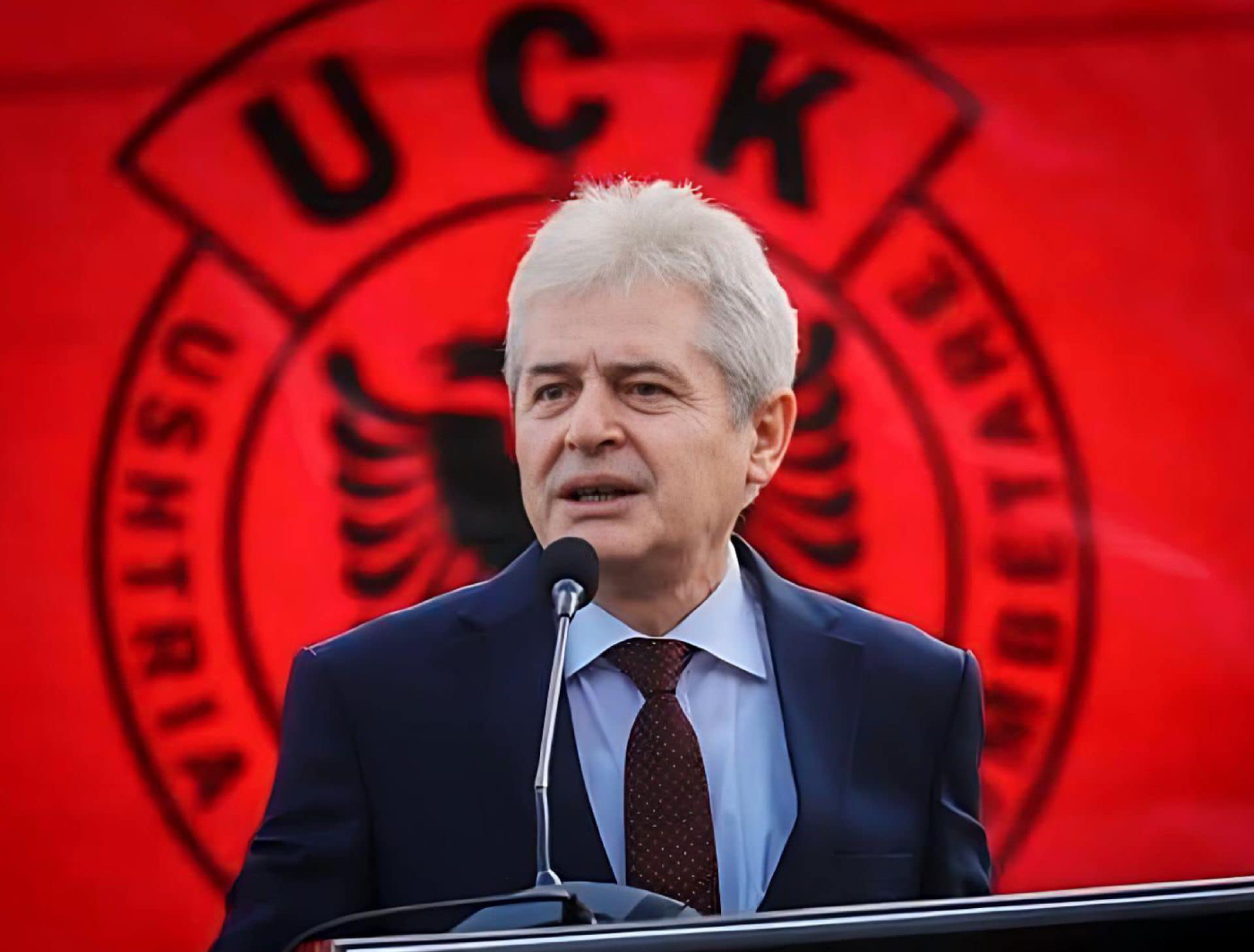 Protesta në përkrahje të UÇK së  Ahmeti  Sot me mendje e zemër në Strasburg