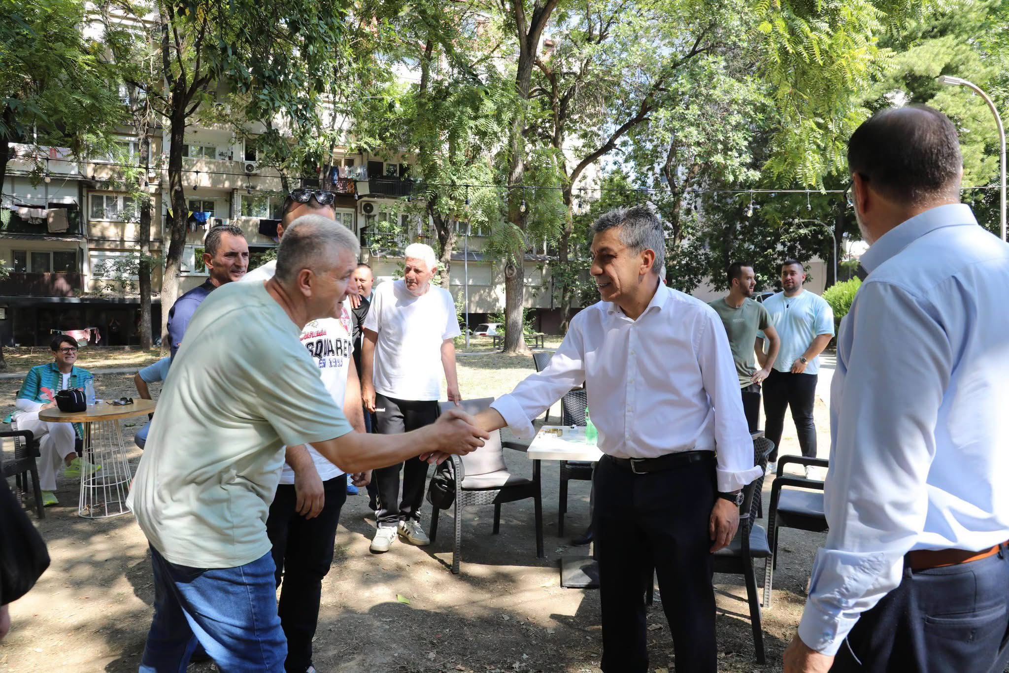 Izet Mexhiti  Në Çair po ndërtohet boulevard  premtuam punë po I realizojmë 