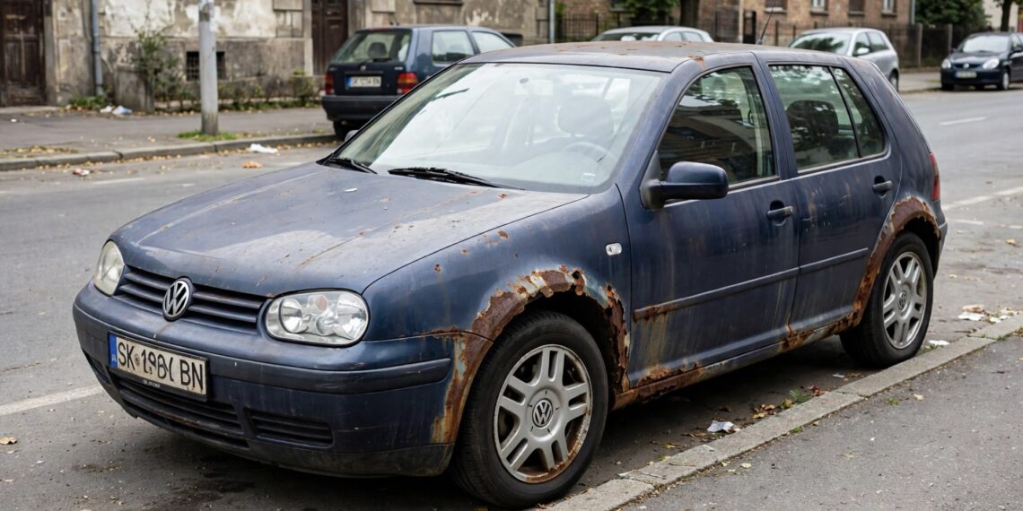 Rugët plot me vetura të vjetra  Mbi 87  janë më të vjetra se 10 vjet